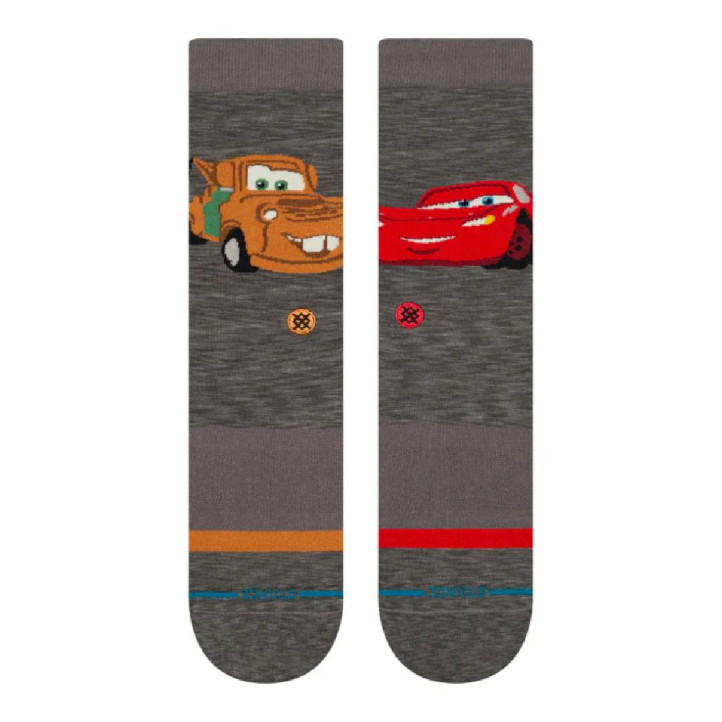 Calcetines Stance grises con dibujos de la peli Cars - Querol online