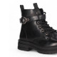 Botines Chika 10 Zakia estilo biker con pulsera con hebilla decorativa - Querol online