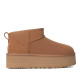 Botas australianas UGG Ultra Mini plataforma color chestnut - Querol online