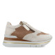 ZAPATILLAS BEIGE MUJER W&F NIMEGA SS24-11 B4 WALK AND FLY - Querol online