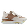 ZAPATILLAS BEIGE MUJER W&F NIMEGA SS24-11 B4 WALK AND FLY