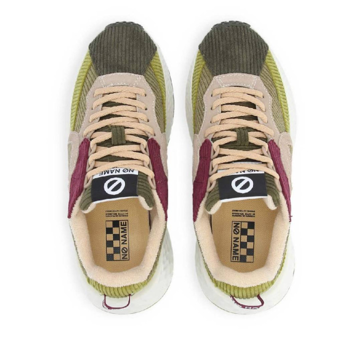 Zapatillas urban No Name carter runner w lime green/olive green - Querol online