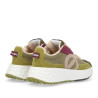 Sabatilles urban No Name carter runner w lime green/olive green