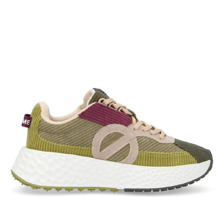 Sabatilles urban No Name carter runner w lime green/olive green - Querol online