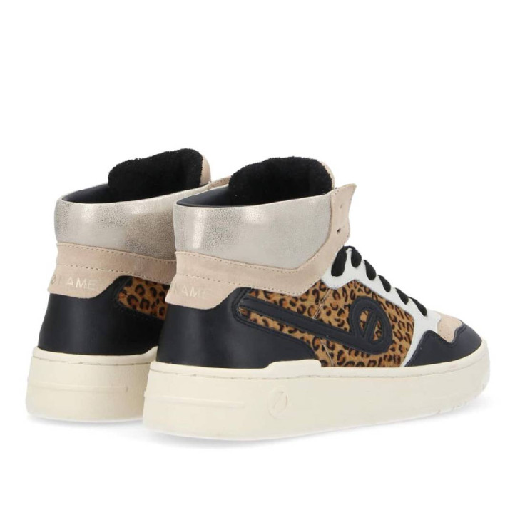 Zapatillas altas No Name kelly mid w leopard/nude/black - Querol online