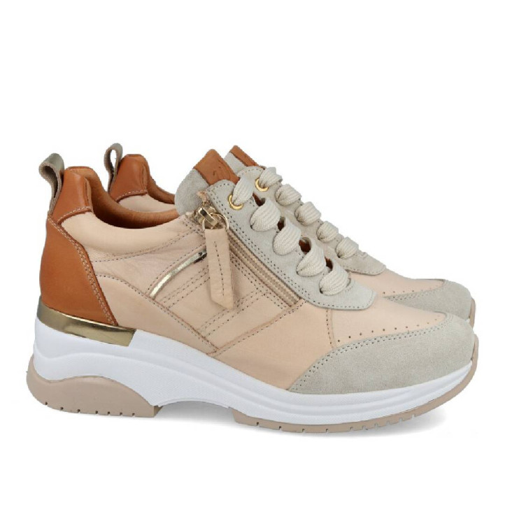 ZAPATILLAS CUñA MUJER W&F RIVOLI 6282-8 B4 WALK AND FLY - Querol online