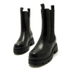 Botins plataforma Mustang missione estil biker amb cremallera lateral