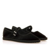 Bailarinas Mustang flo de terciopelo negro
