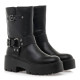 Botins plataforma Mustang rain estil biker - Querol online