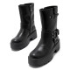 Botins plataforma Mustang rain estil biker - Querol online