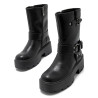 Botins plataforma Mustang rain estil biker
