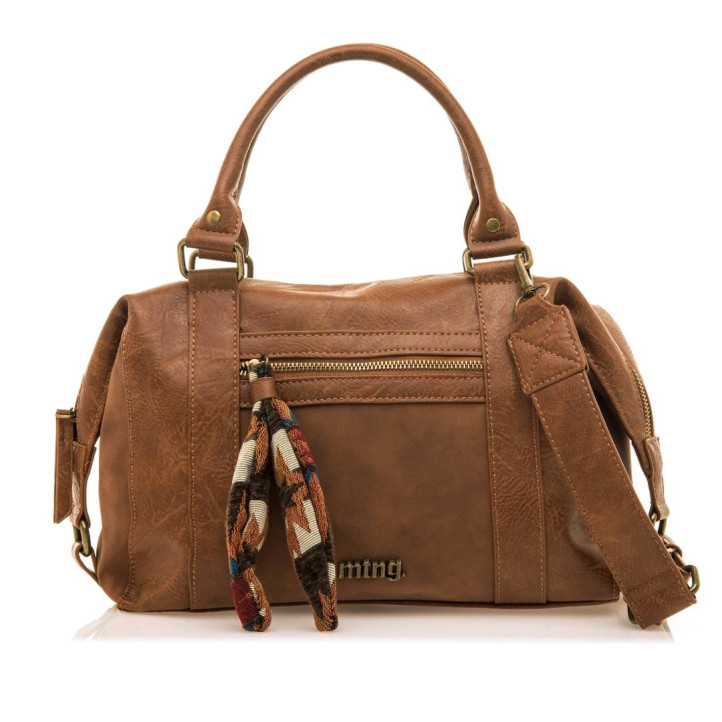 Bolso Mustang cally marrón con tirador estilo boho - Querol online