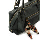 Bolso Mustang cally negro con tirador estilo boho - Querol online