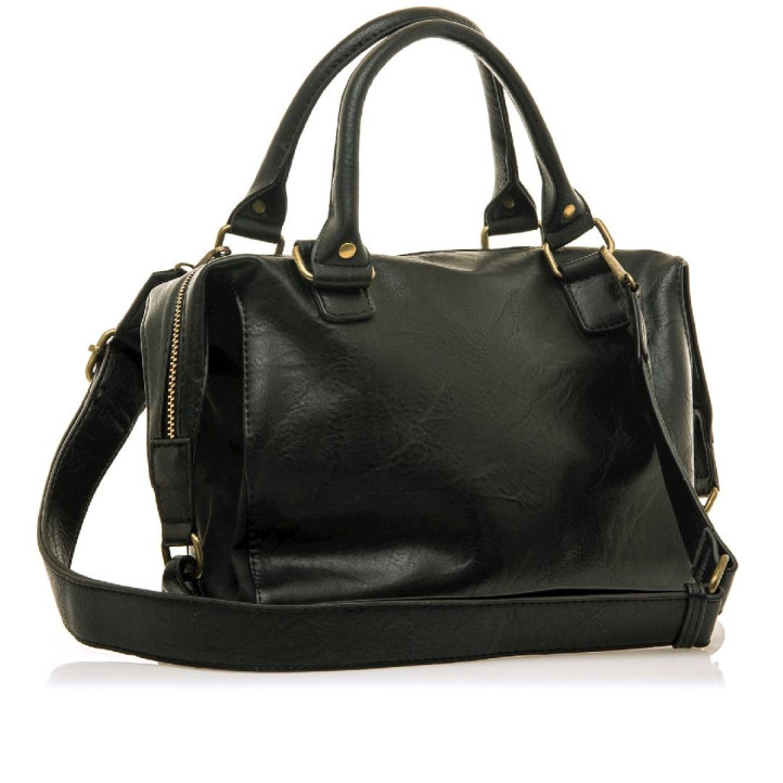 Bolso Mustang cally negro con tirador estilo boho - Querol online