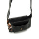 Bolso Mustang cinda negro con cierre de solapa de click - Querol online