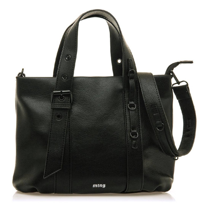 Bolso Mustang mack negro estilo shopper - Querol online