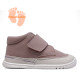 Botins PIRUFIN rosa casual de pell respectuosa - Querol online