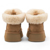 Botines plataforma UGG Funkarra Cabin Cuff color chestnut