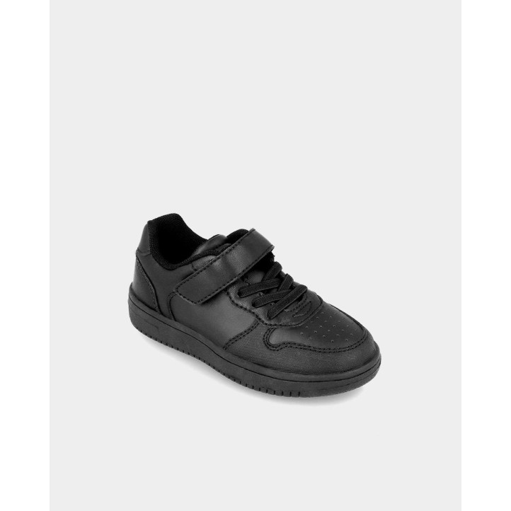 ZAPATILLAS DEPORTE GARVALIN DE NIñO NEGRO 241710A - Querol online