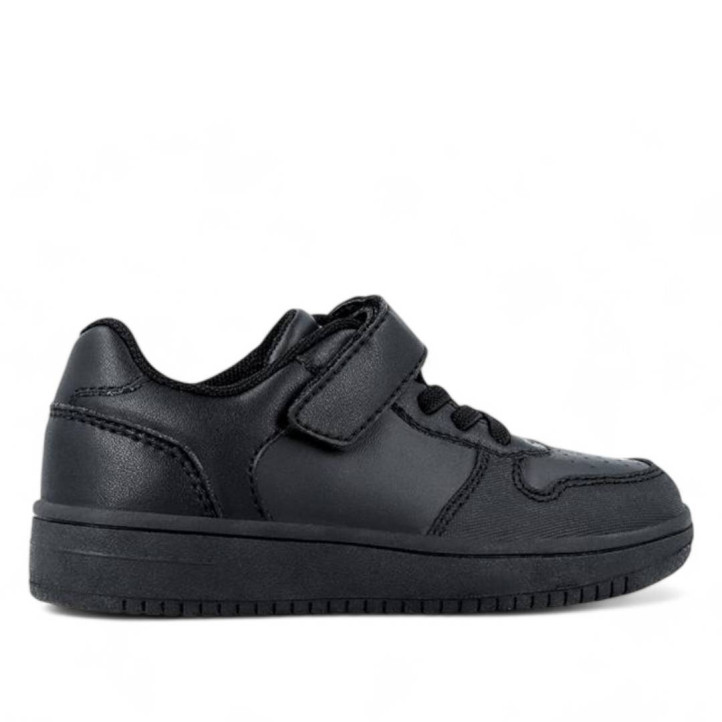 ZAPATILLAS DEPORTE GARVALIN DE NIñO NEGRO 241710A - Querol online