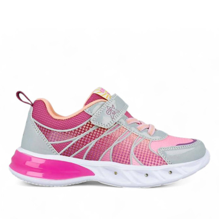 ZAPATILLAS DEPORTE GARVALIN DE NIñA ROSA 241808C - Querol online