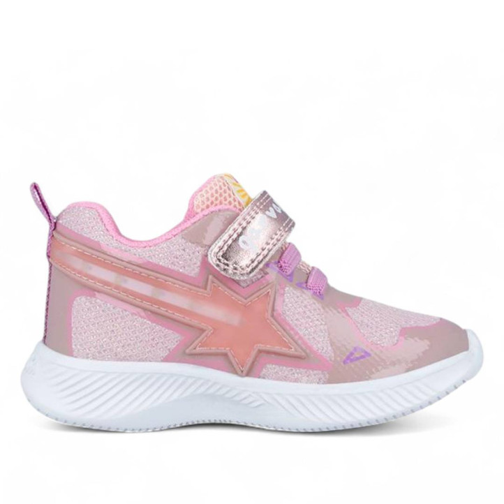 ZAPATILLAS DEPORTE GARVALIN DE NIñA ROSA 241805C - Querol online