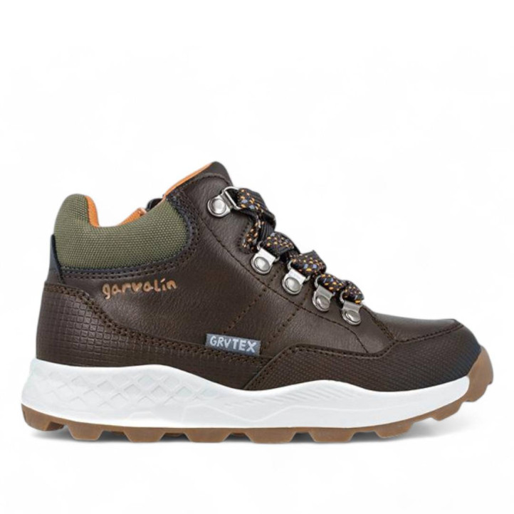 BOTINES GARVALIN DE NIñO MARRON 241541B - Querol online