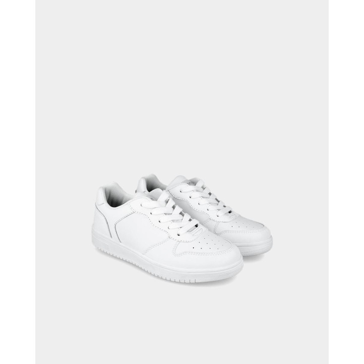 ZAPATILLAS DEPORTE GARVALIN DE NIñO BLANCO 241711B - Querol online