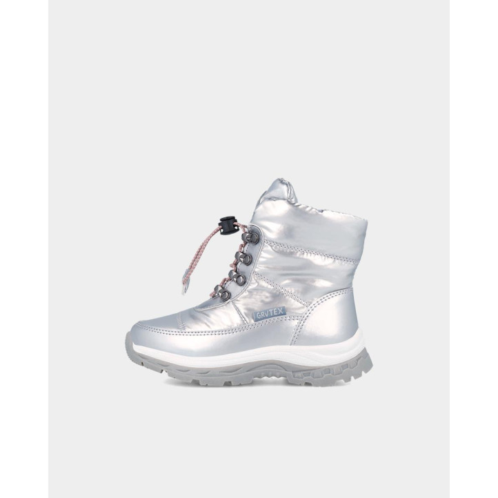 BOTINES GARVALIN DE NIñA PLATA 241851B - Querol online