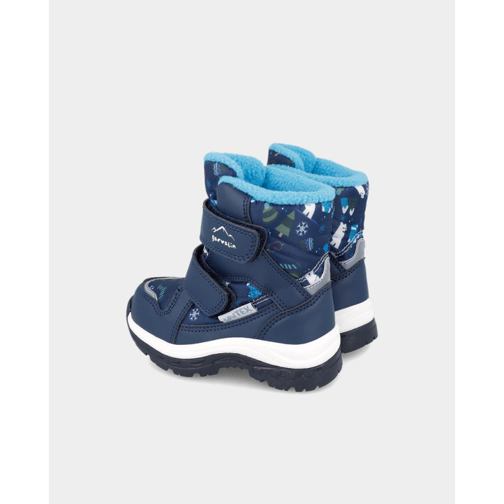 BOTINES GARVALIN DE NIñO AZUL 241855A - Querol online