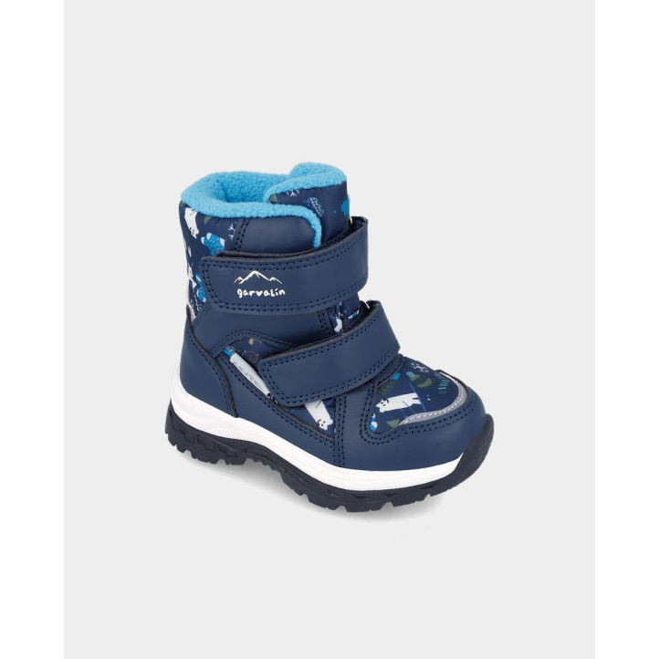 BOTINES GARVALIN DE NIñO AZUL 241855A - Querol online