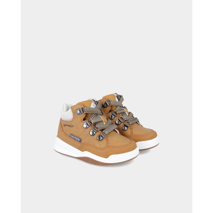 BOTINES GARVALIN DE NIñO BEIGE 241331B - Querol online