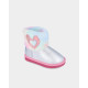 BOTINES AGATHA RUIZ DE LA PRADA DE NIñA PLATA 241988B - Querol online