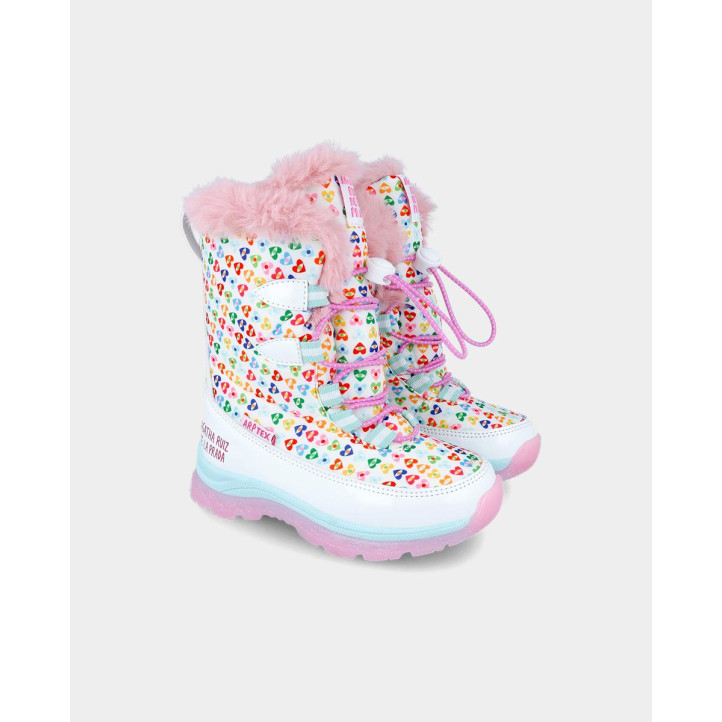 BOTAS AGATHA RUIZ DE LA PRADA DE NIñA BLANCO 241992B - Querol online