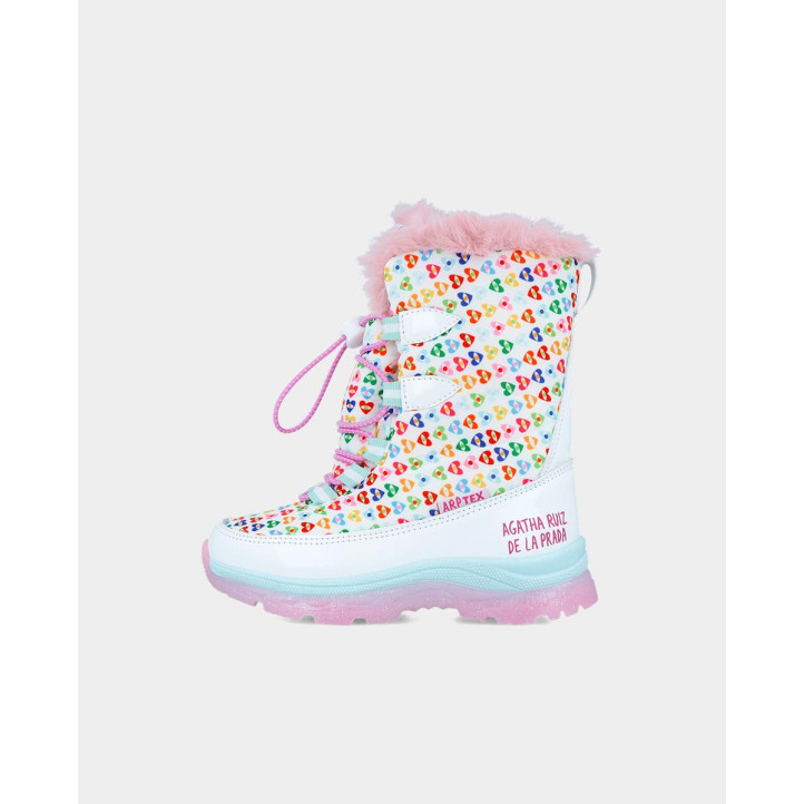 BOTAS AGATHA RUIZ DE LA PRADA DE NIñA BLANCO 241992B - Querol online