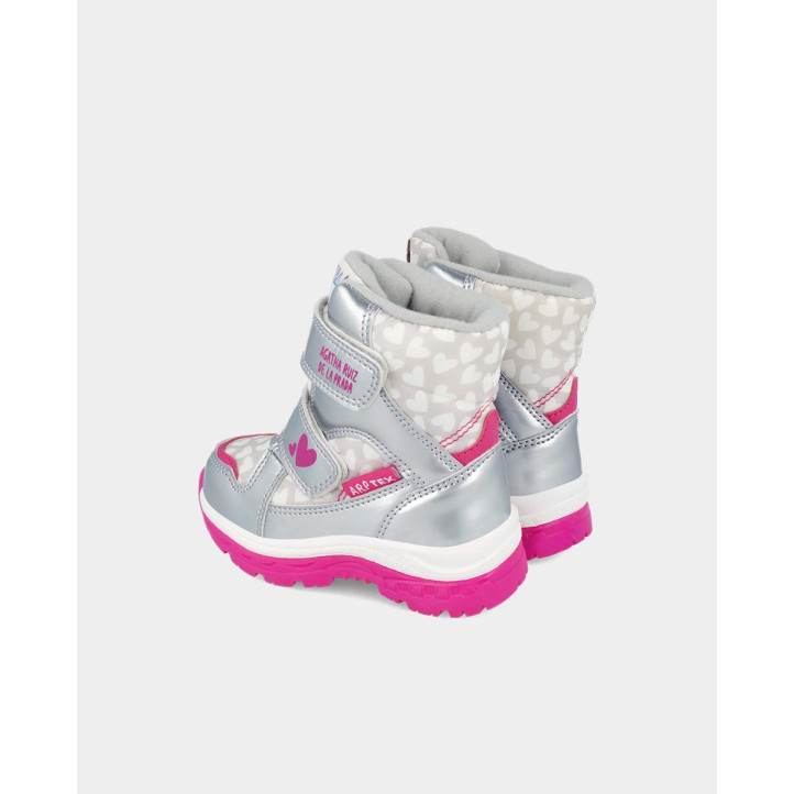 BOTINES AGATHA RUIZ DE LA PRADA DE NIñA PLATA 241990B - Querol online