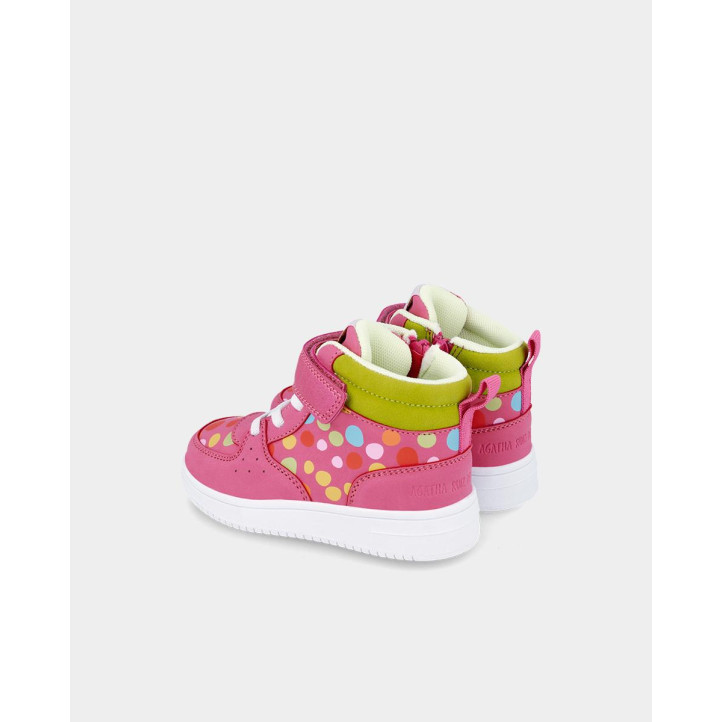 ZAPATILLAS AGATHA RUIZ DE LA PRADA DE NIñA FUXIA 241916A - Querol online