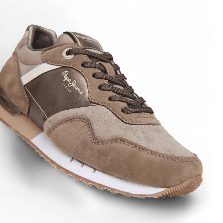 Zapatillas urban Pepe Jeans tetley beige london gala - Querol online