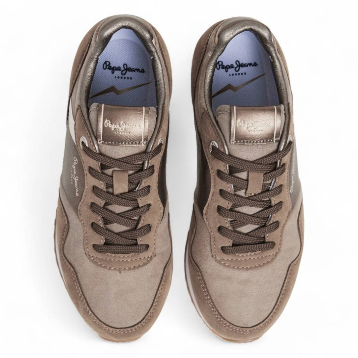 Zapatillas urban Pepe Jeans tetley beige london gala - Querol online