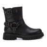 Botines planos Xti 142936 estilo biker con hebillas