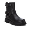 Botins plans Xti 142936 estil biker amb sivelles