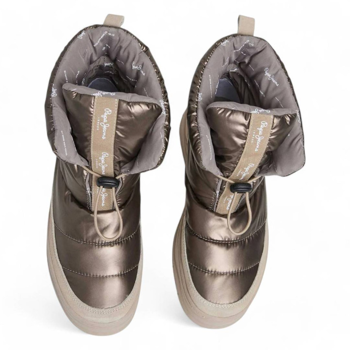 Botins plataforma Pepe Jeans kore metallic - Querol online