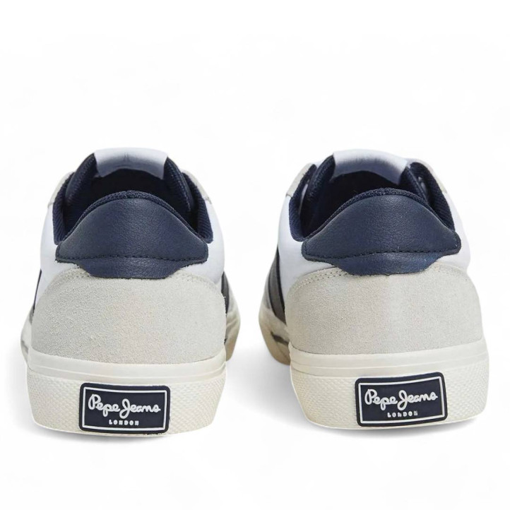 Sabates sport Pepe Jeans kenton club blanques i blaves - Querol online