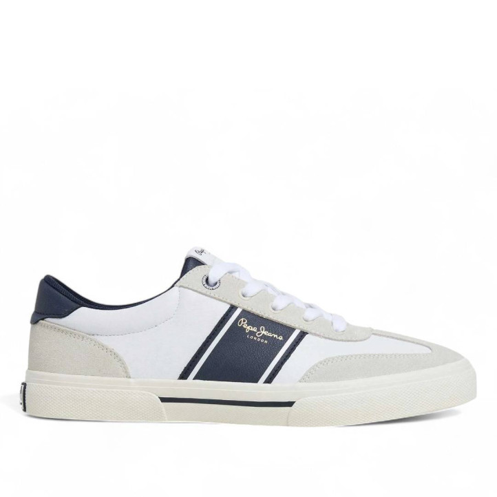 Sabates sport Pepe Jeans kenton club blanques i blaves - Querol online