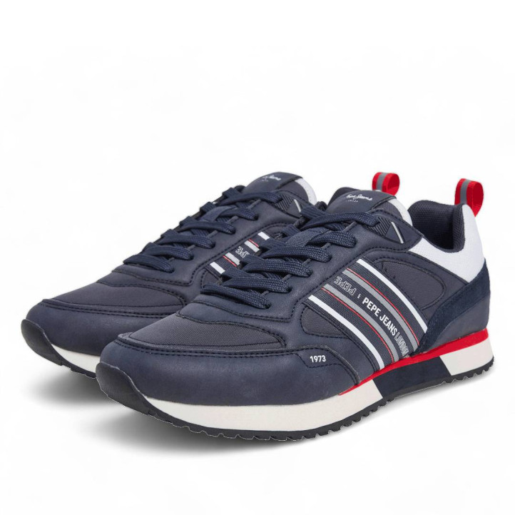 Zapatillas deportivas Pepe Jeans dublin young azules - Querol online