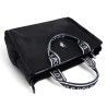 Bolso U.S. POLO ASSN. negro de hombro con tira intercambiable
