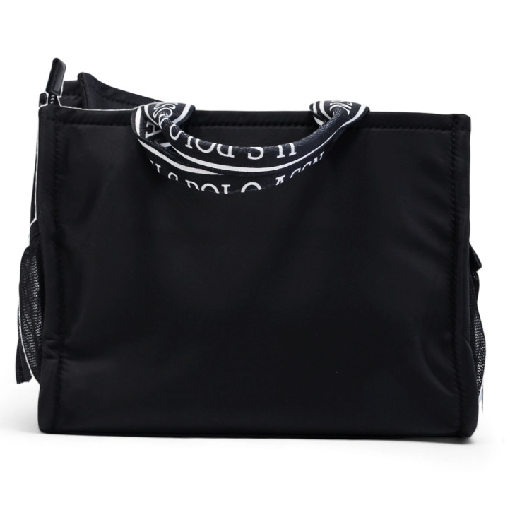 Bolso U.S. POLO ASSN. negro de hombro con tira intercambiable - Querol online