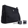 Bolso U.S. POLO ASSN. negro de hombro con tira intercambiable
