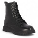 Botines planos Chika 10 Filadelfia estilo militar con suela track y cordones - Querol online