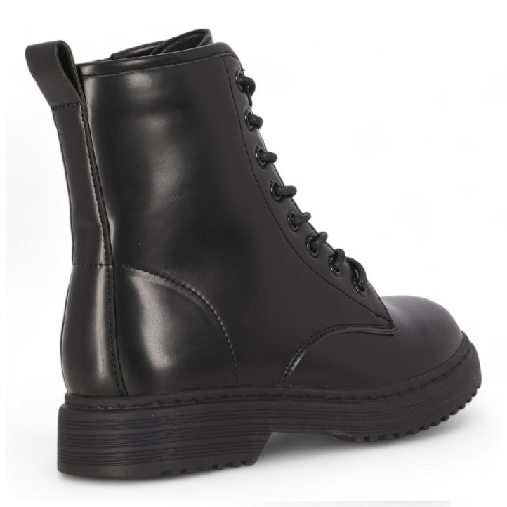 Botins plans Chika 10 Filadelfia estil militar amb sola track i cordons - Querol online